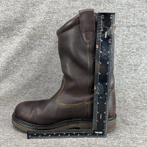 ✅Lacrosse Men's 682000 Brown Leather Western Work Boots Men’s 10.5 Wide Soft-Toe - Picture 10 of 10